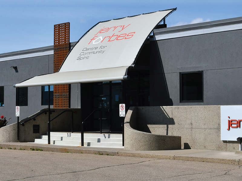 The Jerry Forbes Centre Foundation was formed in 2012 with the purpose of embarking on a capital campaign to build Edmonton's first non-profit centre to be named the Jerry Forbes Centre for Community Spirit. The vision became reality when the Centre opened in October of 2018.
Our shared space is guided by our belief in understanding and representing the 25 organizations that call the Jerry Forbes Centre home, and the diverse populations they serve and support.